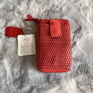 NWT Milo Ella leather purse